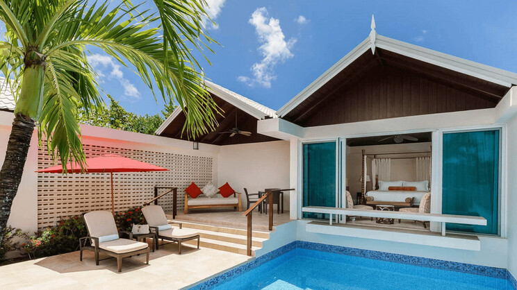 Luxury Almond Pool Suites